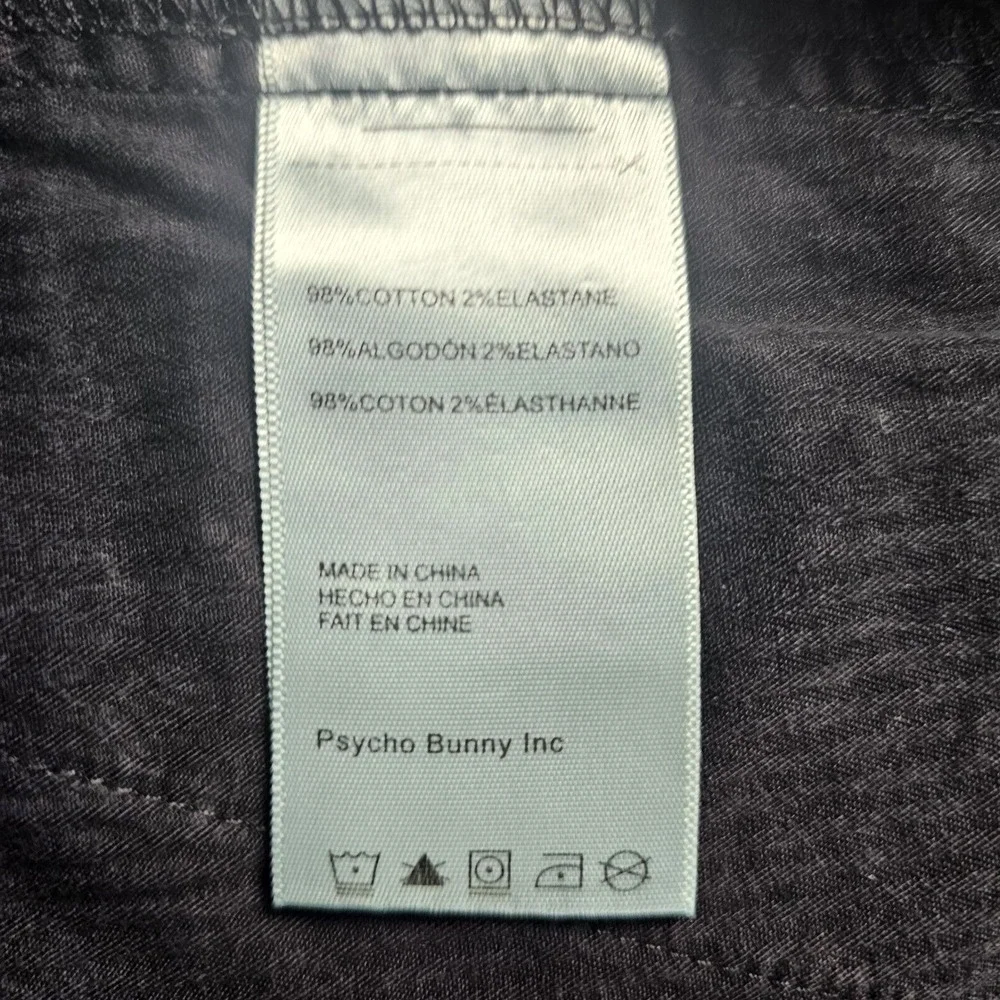 Psycho Bunny Black‎ XXXL Riviera Elastic Waist Shorts Drawstring NWT